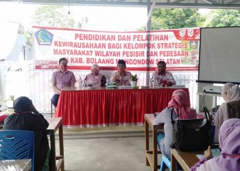 Pemda Bolsel Gelar Pelatihan Kewirausahaan