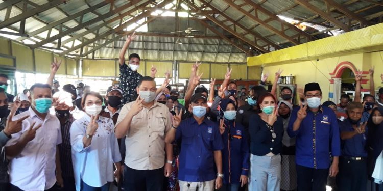 Kampanye Perdana, VAP – Hendry Bakal Perhatikan dan Majukan Bolmut