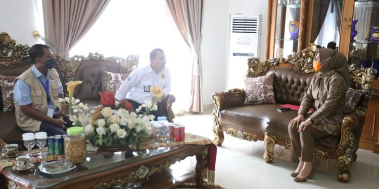 Tatong Bara Terima Kunjungan Kepala Satker PRS