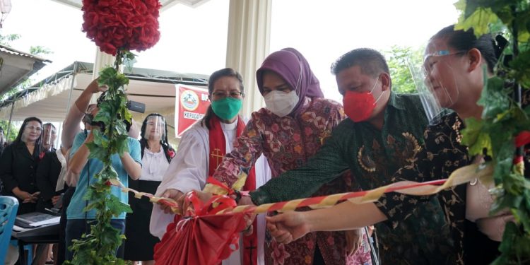 TBNK Resmikan Gedung Gereja GMIBM Jemaat Pniel Gogagoman