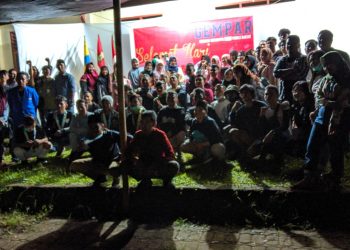 Mimbar Bebas, Teatrikal, Pemasangan 1000 Lilin Warnai Refleksi Sumpah Pemuda di Kotamobagu