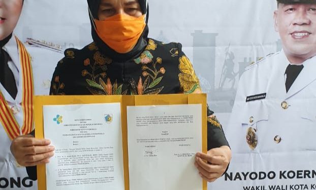 Lewat Daring, Pemkot dan Kemenkes Teken MoU Pendayagunaan Dokter