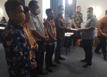 Bawaslu Sulut Gelar Bimtek Penyusunan Keterangan Tertulis Pilkada 2020