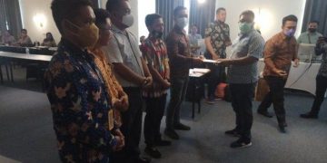 Bawaslu Sulut Gelar Bimtek Penyusunan Keterangan Tertulis Pilkada 2020