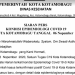 Hari ini Kotamobagu Positif Covid-19 1 Orang, Sembuh 3 Orang