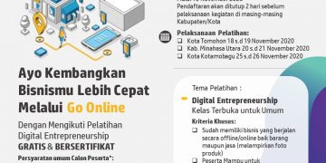 Diskominfo Bolmong Akan Fasilitasi Pelatihan Bagi 60 Pelaku UMKM 