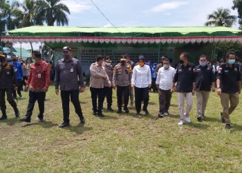 Tatong dan Nayodo Damping Kapolda Tinjau Simulasi Pilgub 2020