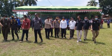 Tatong dan Nayodo Damping Kapolda Tinjau Simulasi Pilgub 2020