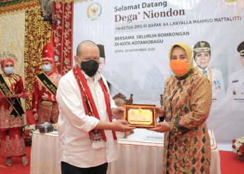 Kunjungi Kotamobagu, Wali Kota Titipkan Provinsi BMR Kepada Ketua DPD-RI