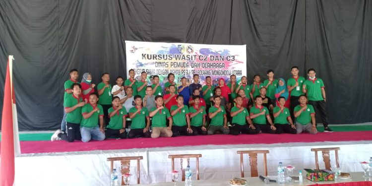 Dispora Bolmut Resmi Tutup Kursus Wasit Lisensi C2 dan C3