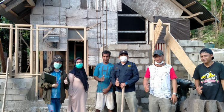 KM Provinsi Sulut Lakukan Wasdal Progres BSPS Bolsel