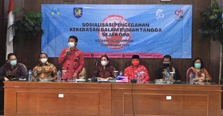 Kementerian PPPA dan Pemkab Bolmong Gelar Sosialisasi Cegah KDRT