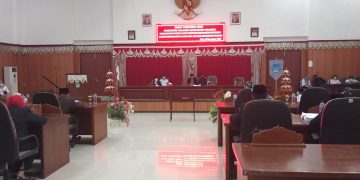 Praseno Hadi Hadiri Sidang Paripurna Pembahasan Ranperda APBD 2021