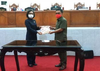 Pemkab dan DPRD Bolmong, Gelar Paripurna KUA-PPAS Tahun Anggaran 2021
