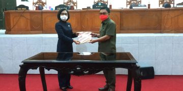 Pemkab dan DPRD Bolmong, Gelar Paripurna KUA-PPAS Tahun Anggaran 2021