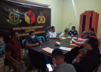 Bawaslu dan Gakkumdu Sulut Supervisi dan Monitoring di Bolsel