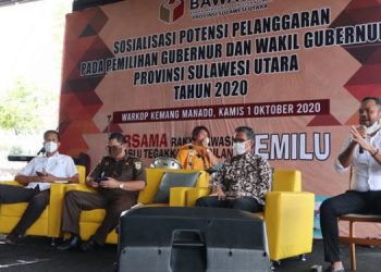 Bawaslu Sulut Ajak Mahasiswa Sosialisasi Potensi Pelanggaran Pilkada