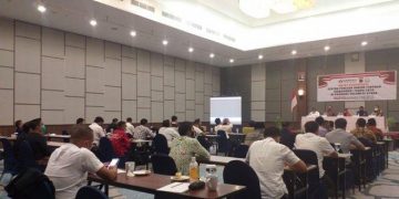 Dihadiri Pimpinan Bawaslu RI, Bawaslu Sulut Gelar Rakor Gakkumdu