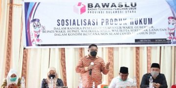 Bawaslu Sulut Sosialisasi UUD Pilkada No 6 Tahun 2020