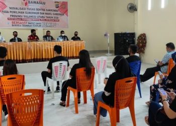 Bawaslu Sulut Gelar Sosialisasi Tugas Gakkumdu di Bolmong