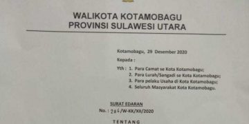 Sembilan Poin Edaran Walikota Terkait Pisah Sambut Tahun 2020-2021