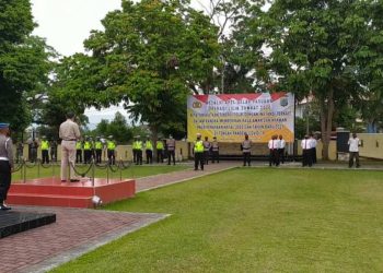 Sekda Kotamobagu Pimpin Apel Operasi Lilin Samrat Tahun 2020