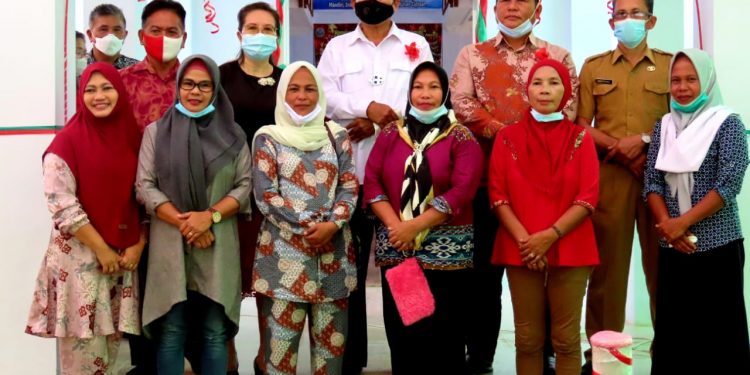 Resmikan Gedung Gereja, H2M Ajak Warga Lawan Covid-19 Dengan 3M