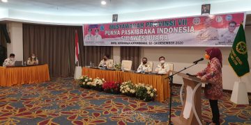 Tatong Bara Buka Musprov ke-7 Purna Paskibraka Indonesia Sulut