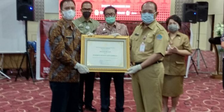 Kotamobagu Terima Penghargaan Kota Peduli HAM