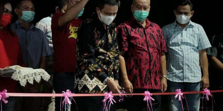 Wakili Wali Kota, Sande Dodo Resmikan Pasar Kuliner Kotamobagu