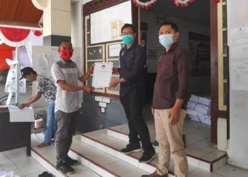 Bawaslu Boltim Awasi Penyerahan APK