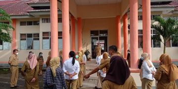 ASN Bolmong Gelar Apel Perdana Tahun 2021 di Kantor SKPD Masing-masing