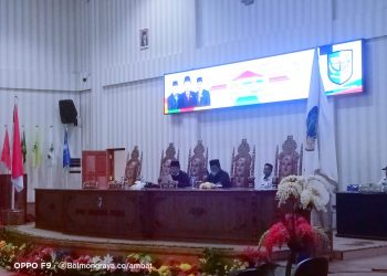 DPRD Bolmut Gelar Paripurna Tutup Sidang 2020 Buka Masa Sidang 2021
