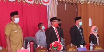 Wabup Bolsel Mengikuti Pembahasan Ranperda Insiatif DPRD