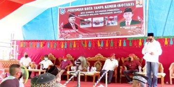 H2M Resmikan 6 Pengerjaan Program KOTAKU di Ilomata