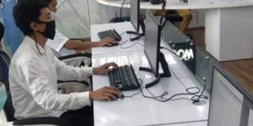 Pelamar Tenaga Ahli Diskominfo Bolmong Mulai Jalani Tes