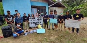 Pemuda Pintim Gelar Aksi Solidaritas Peduli Bencana Manado