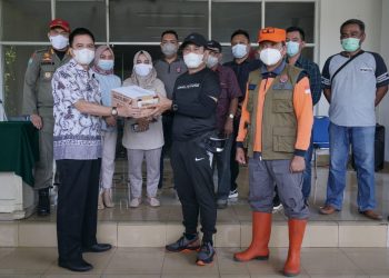 Peduli, Pemkot Kotamobagu Bantu Korban Bencana Alam Manado