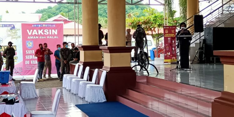 Yasti Launching Vaksinasi di Bolmong