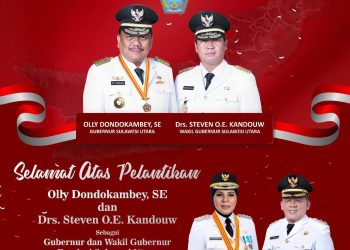 Jokowi Lantik Gubernur dan Wagub Sulut, Tatong : Saya Yakin Nyiur Melambai Semakin Maju