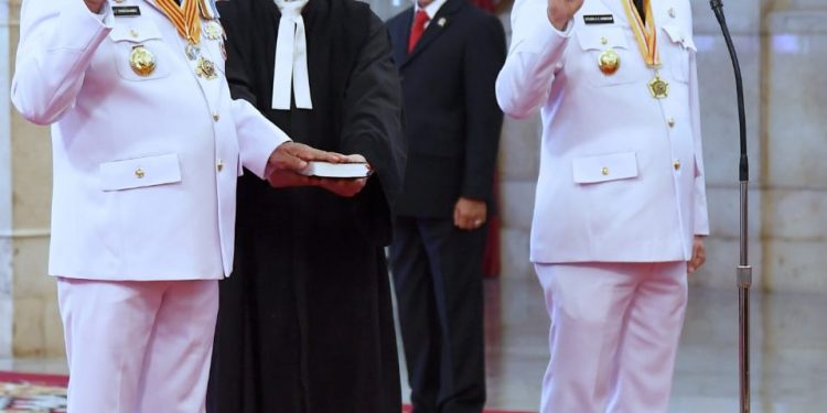 Jokowi Lantik ODSK, Yasti : Sulawesi Utara Akan Menjadi Etalase Indonesia di Kawasan Pasifik