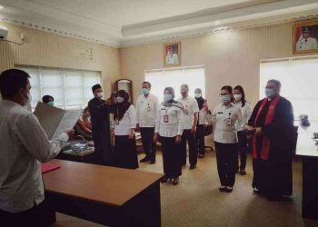 Sande Lantik Tujuh Pejabat Fungsional Auditor