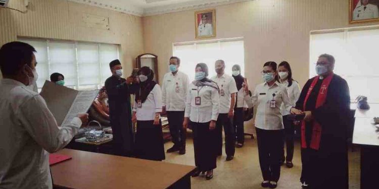 Sande Lantik Tujuh Pejabat Fungsional Auditor