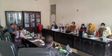 Bahas KKS, Komisi I DPRD Bolmut Gelar Rapat Bersama Dinkes dan Bapelitbang