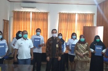 BKPP Kotamobagu Serahkan Tujuh SK Pengangkatan P3K