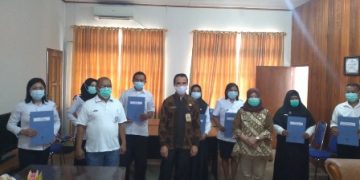 BKPP Kotamobagu Serahkan Tujuh SK Pengangkatan P3K