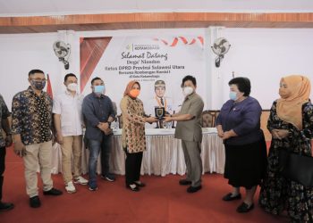 Wali Kota Kotamobagu Terima Kunjungan Ketua DPRD Provinsi Sulut