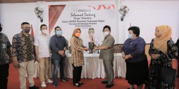 Wali Kota Kotamobagu Terima Kunjungan Ketua DPRD Provinsi Sulut