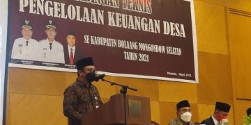 Dinas PMD Bolsel Gelar Bimtek Pengelolaan Keuangan Desa
