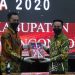 Sachrul Serahkan LKPD Tahun 2020 Kepada Ketua BPK RI